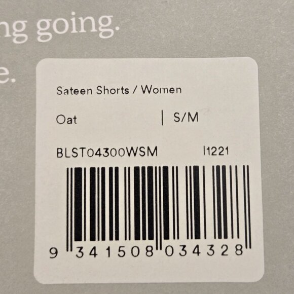 Ettitude Sateen Shorts Oat Silky Bamboo Elastic Waist Quiet Luxury Flowy NWB - Picture 9 of 10